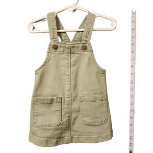 Old Navy 12-18 months OLIVE colored Twill Skirtall for Toddler